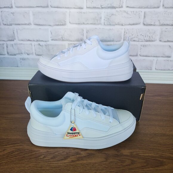 ❤️Converse All Stars Logan Urban Low Sz 7.5 Women's Shoes Sneaker White A16759C - Picture 9 of 13